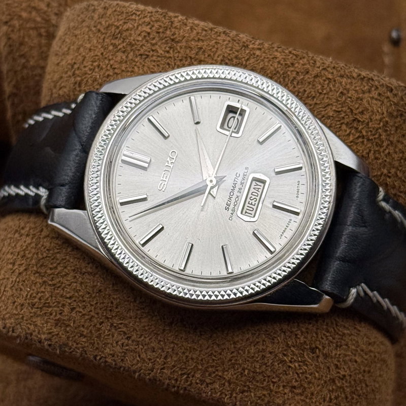 Seiko Seiko - Sportsmatic 聖晶 (Seishō) – Sacred Crystal - No reserve price - 6206-8090 - Men - 1966 vintage watch - image 8