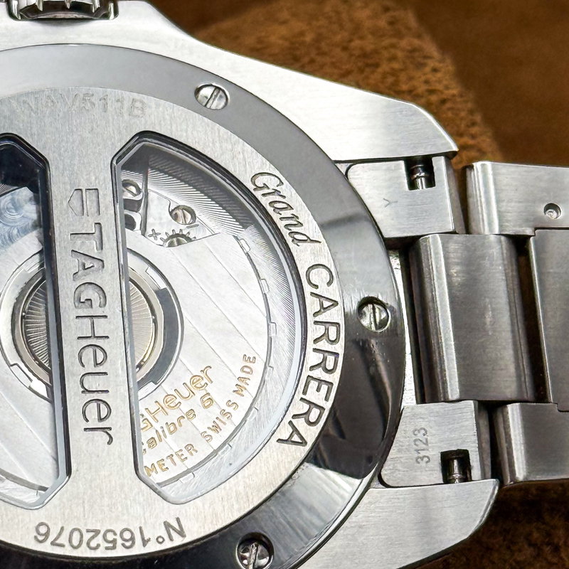 TAG Heuer TAG Heuer - Grand Carrera Calibre 6 Chronometer - WAV511B - Men - 2010-2020 vintage watch - image 6