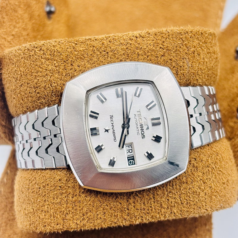 Technos Technos - Technabird - No Reserve Price - 1407 - Men - 1970-1979 vintage watch - image 6