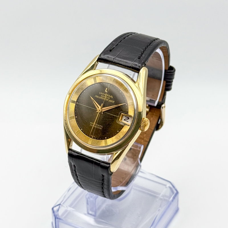 Universal Genève Universal Genève - Polerouter Date 'Tropical Dial' - 204605-3 - Hombre - 1965 vintage watch - image 8