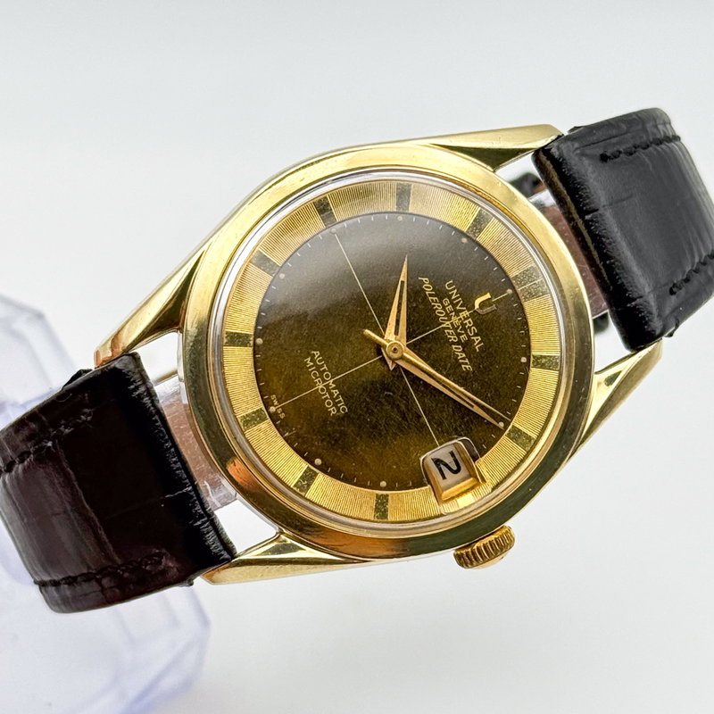 Universal Genève Universal Genève - Polerouter Date 'Tropical Dial' - 204605-3 - Hombre - 1965 vintage watch - image 17