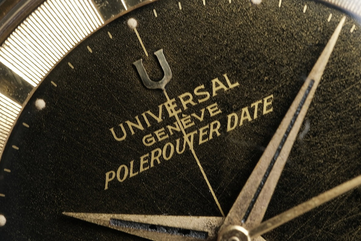 Universal Genève Universal Genève - Polerouter Date 'Tropical Dial' - 204605-3 - Hombre - 1965 vintage watch - image 5