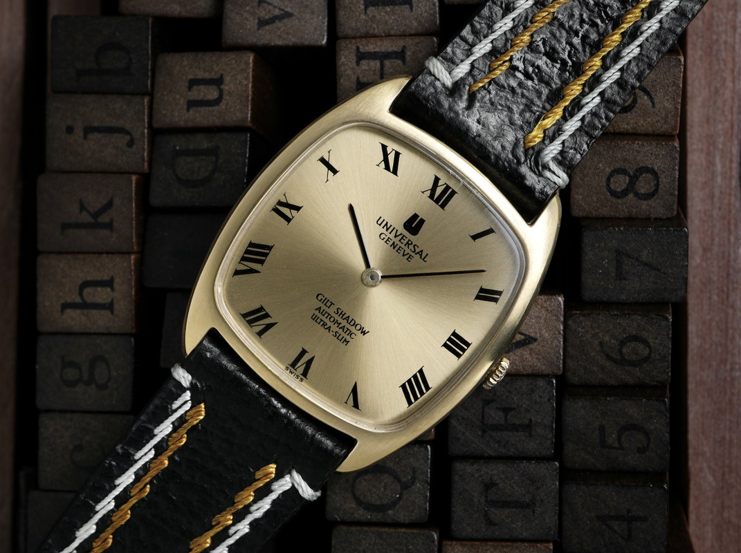 Universal Genève Universal Genève - Gilt Shadow - Zonder minimumprijs - 566105 - Heren - 1970 vintage watch - image 1