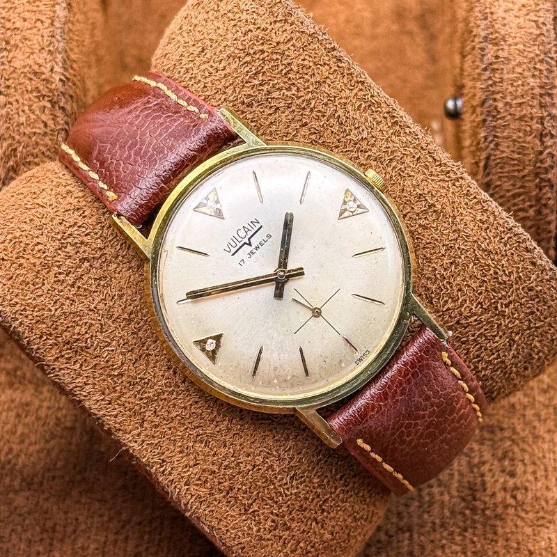 Vulcain Vulcain - No reserve price - 1211 - Men - 1950-1959  vintage watch - image 10