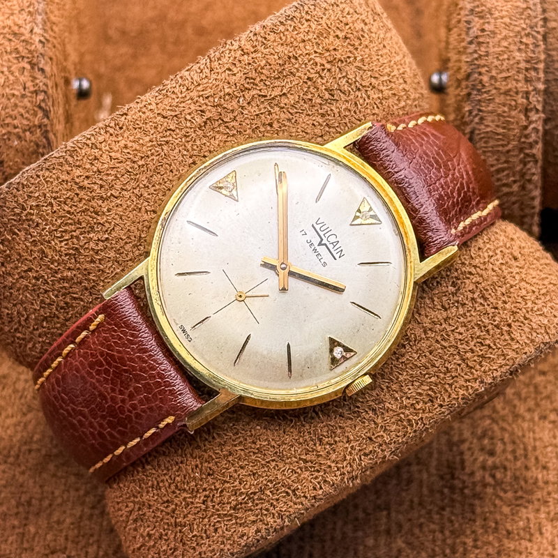 Vulcain Vulcain - No reserve price - 1211 - Men - 1950-1959  vintage watch - image 12