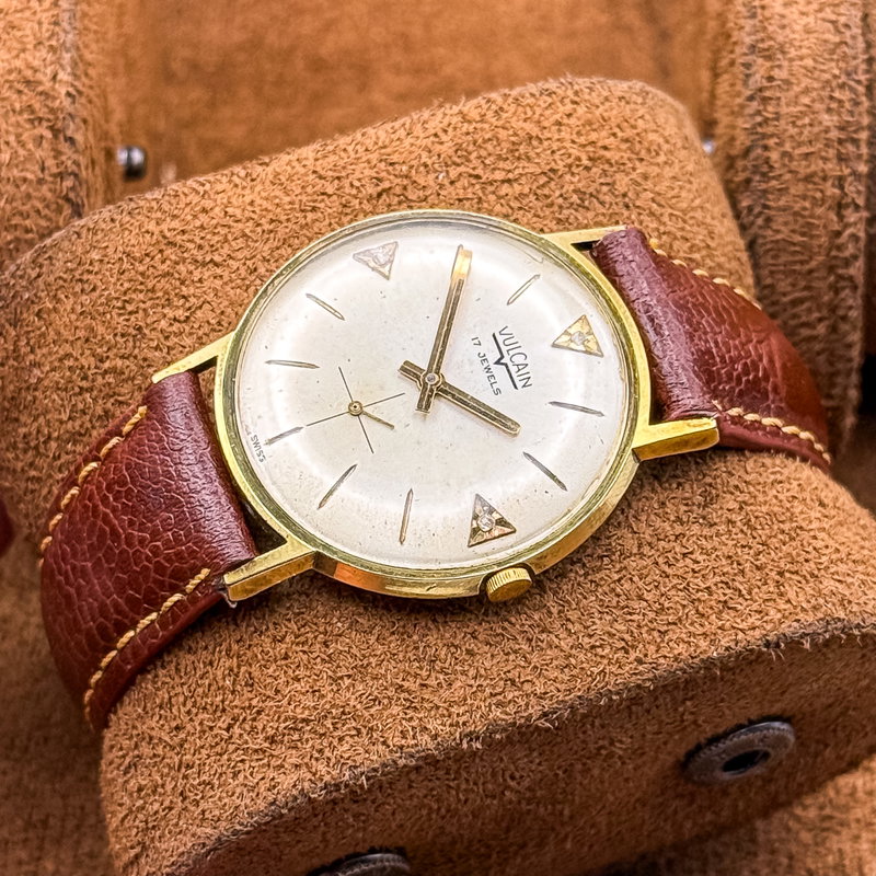 Vulcain Vulcain - No reserve price - 1211 - Men - 1950-1959  vintage watch - image 13