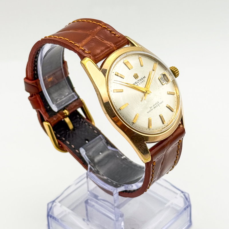 Waltham Waltham - De Luxe - No reserve price - Men - 1960-1969 vintage watch - image 4