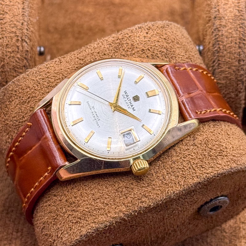 Waltham Waltham - De Luxe - No reserve price - Men - 1960-1969 vintage watch - image 14