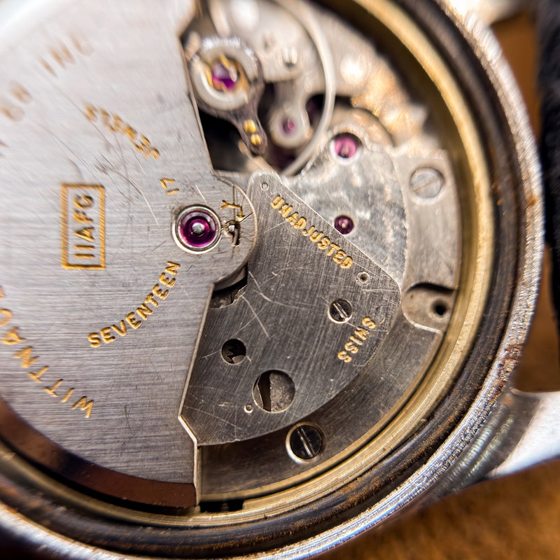Wittnauer Wittnauer - "Honeycomb" - No Reserve Price - 506 - Men - 1950-1959  vintage watch - image 17