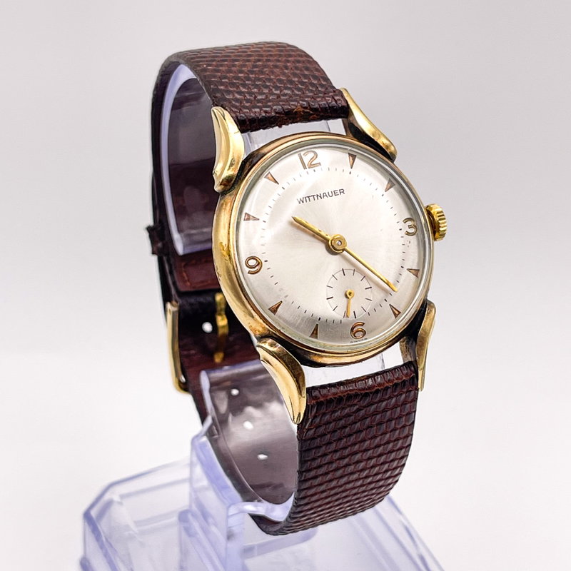 Wittnauer Wittnauer - 10K GOLD-FILLED [Near-Mint] - No reserve price - Men - 1955 vintage watch - image 4