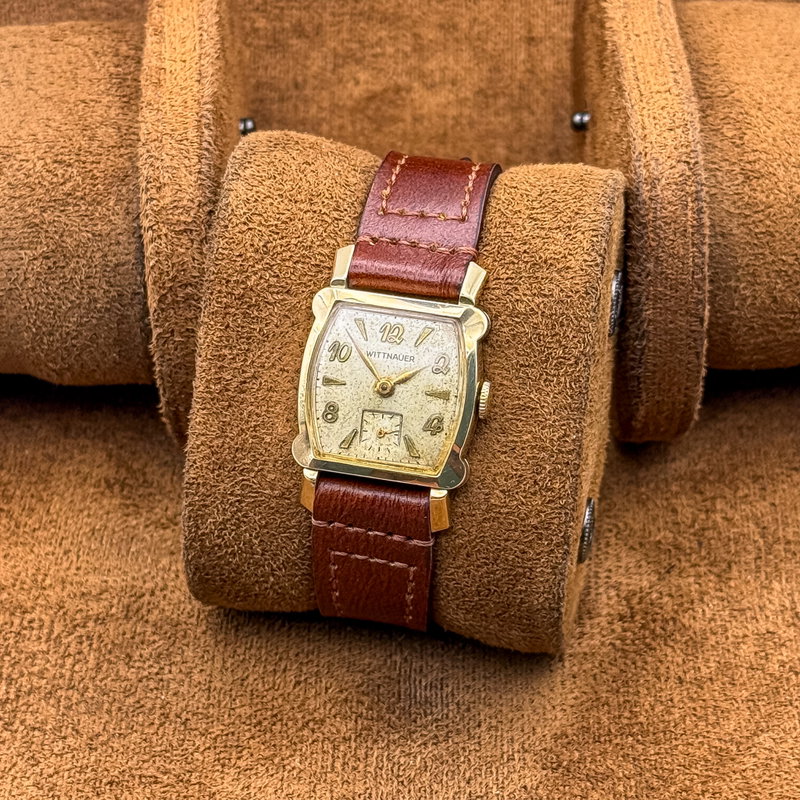 Wittnauer Wittnauer - 'Art Deco' [10K GOLD FILLED] - Zonder minimumprijs - 103851 - Heren - 1950-1959  vintage watch - image 10