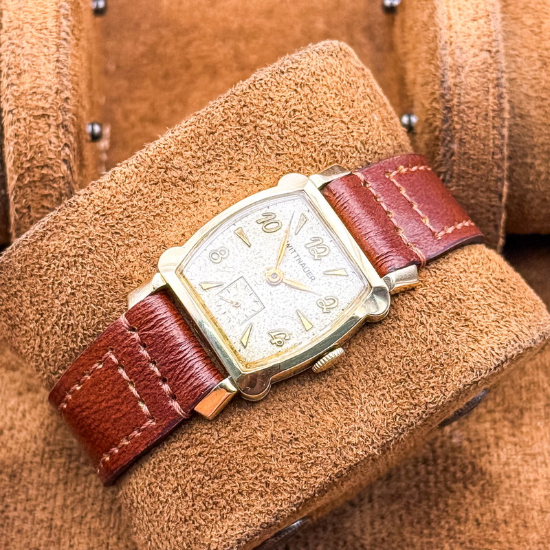 Wittnauer Wittnauer - 'Art Deco' [10K GOLD FILLED] - Zonder minimumprijs - 103851 - Heren - 1950-1959  vintage watch - image 15