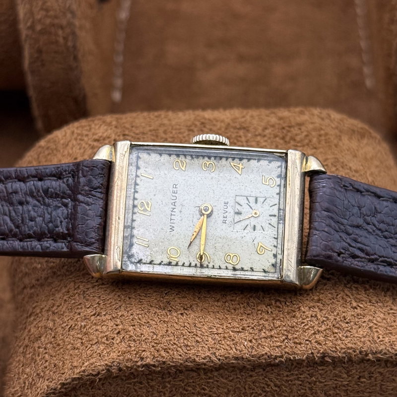 Wittnauer Wittnauer - Revue ["Art Deco"] "10K Gold Filled" [Serviced"] - No Reserve Price - 73 Revue / AXA - Men - 1900-1949  vintage watch - image 20