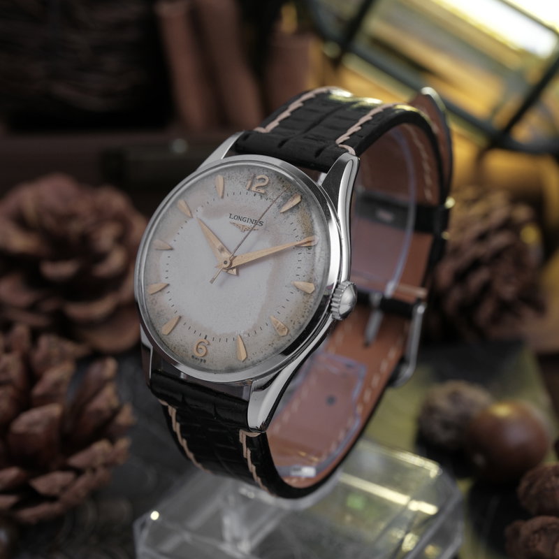 Longines Longines - Vintage Dress Watch Cal. 12.68ZS - No reserve price - 8135-1 / 7136-1 - Men - 1955 vintage watch - image 2