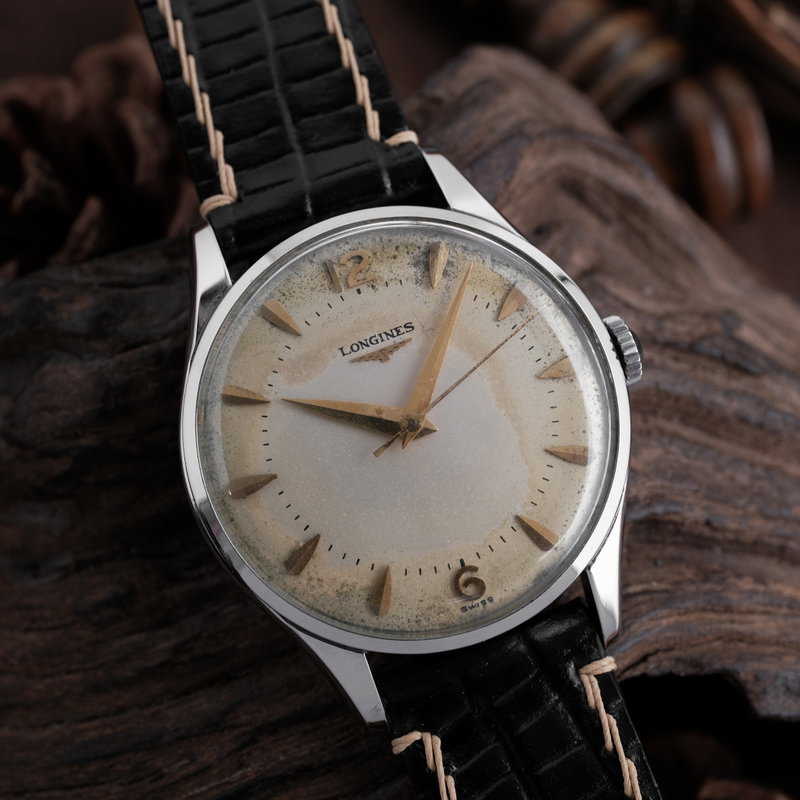 Longines Longines - Vintage Dress Watch Cal. 12.68ZS - No reserve price - 8135-1 / 7136-1 - Men - 1955 vintage watch - image 10