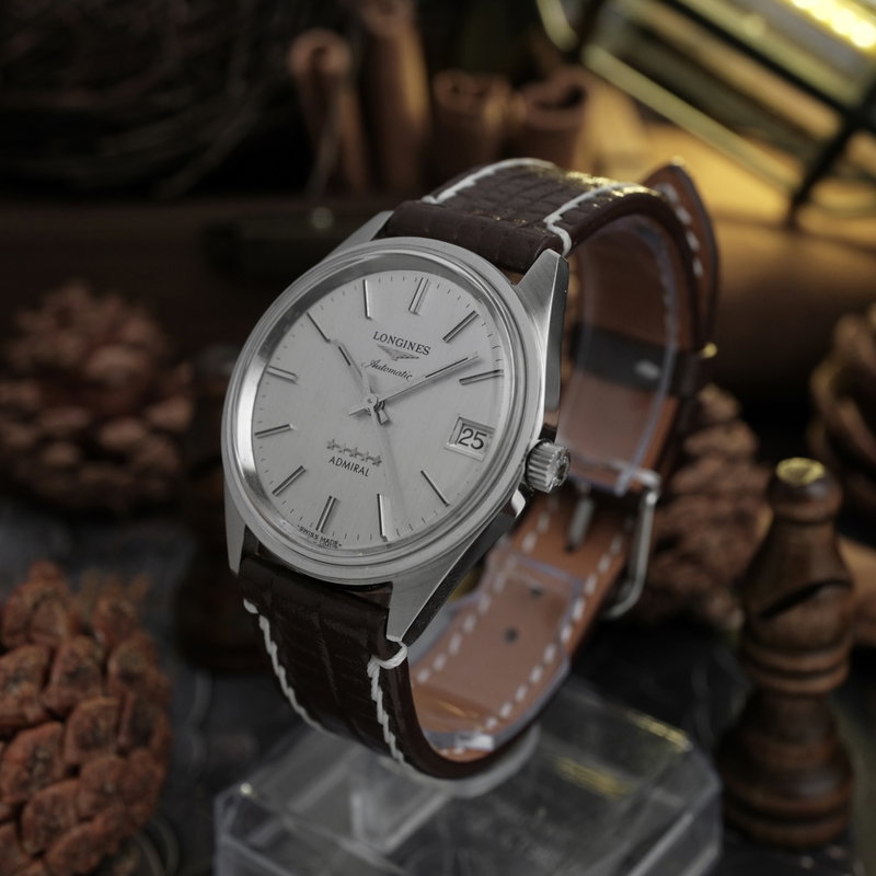 Longines Longines - Admiral - No reserve price - 1563 1 - Men - 1970-1979 vintage watch - image 3