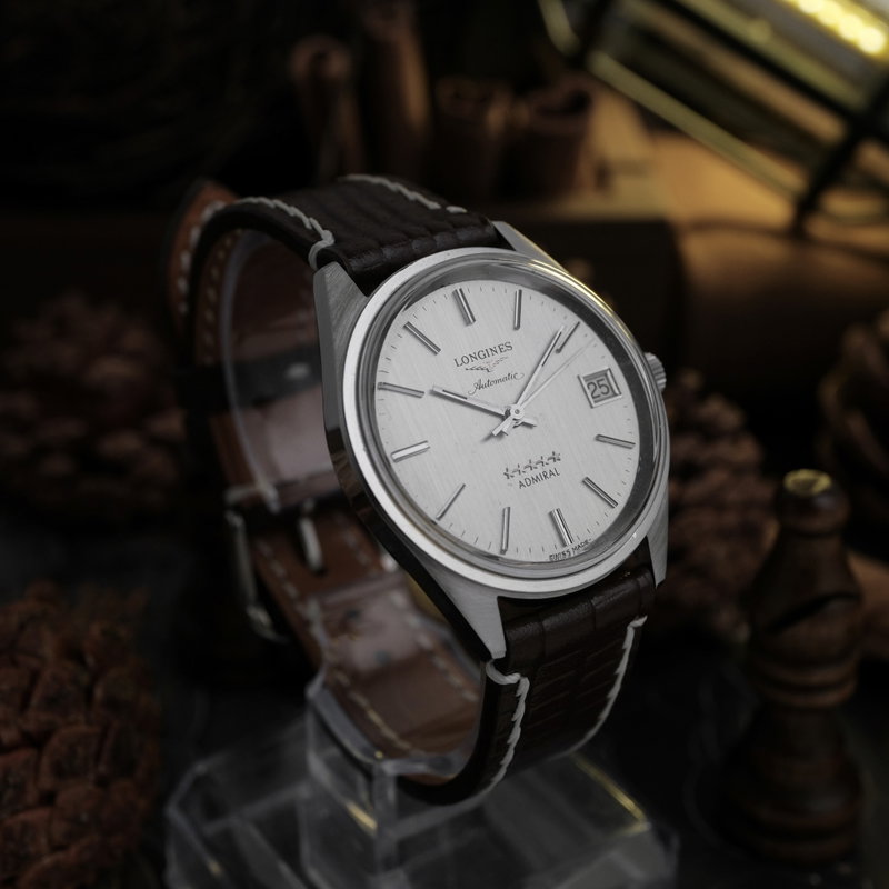 Longines Longines - Admiral - No reserve price - 1563 1 - Men - 1970-1979 vintage watch - image 7