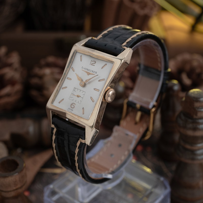 Longines Longines - Caliber 9LT '10K GOLD-FILLED" - No reserve price - 2049 - Men - 1953 vintage watch - image 3