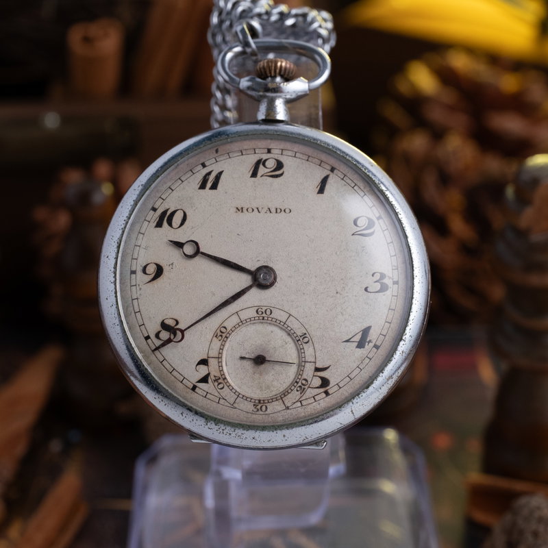 Movado Movado - Pocket Watch - Sans prix de réserve - 656616 - Homme - 1900-1949  vintage watch - image 2
