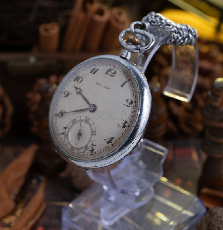 Movado Movado - Pocket Watch - Sans prix de réserve - 656616 - Homme - 1900-1949  vintage watch - image 3