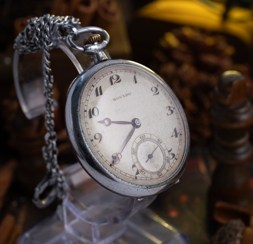 Movado Movado - Pocket Watch - Sans prix de réserve - 656616 - Homme - 1900-1949  vintage watch - image 4