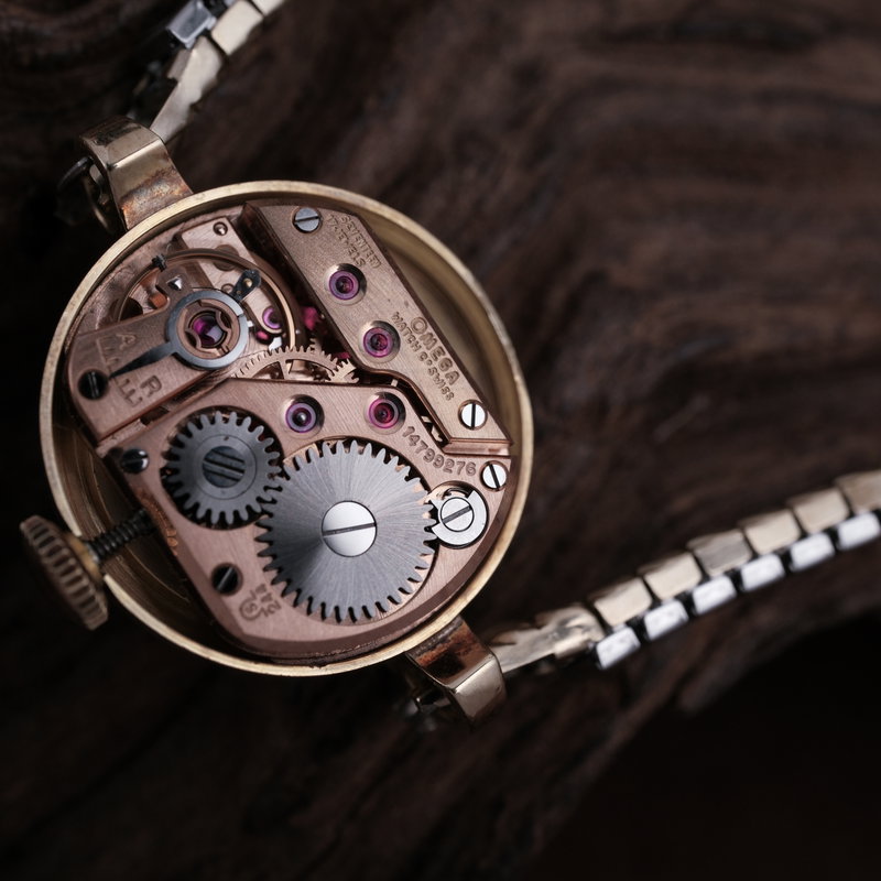 Omega Omega - Caliber 244 - Sin precio de reserva - 2693 - Mujer - 1954 vintage watch - image 15