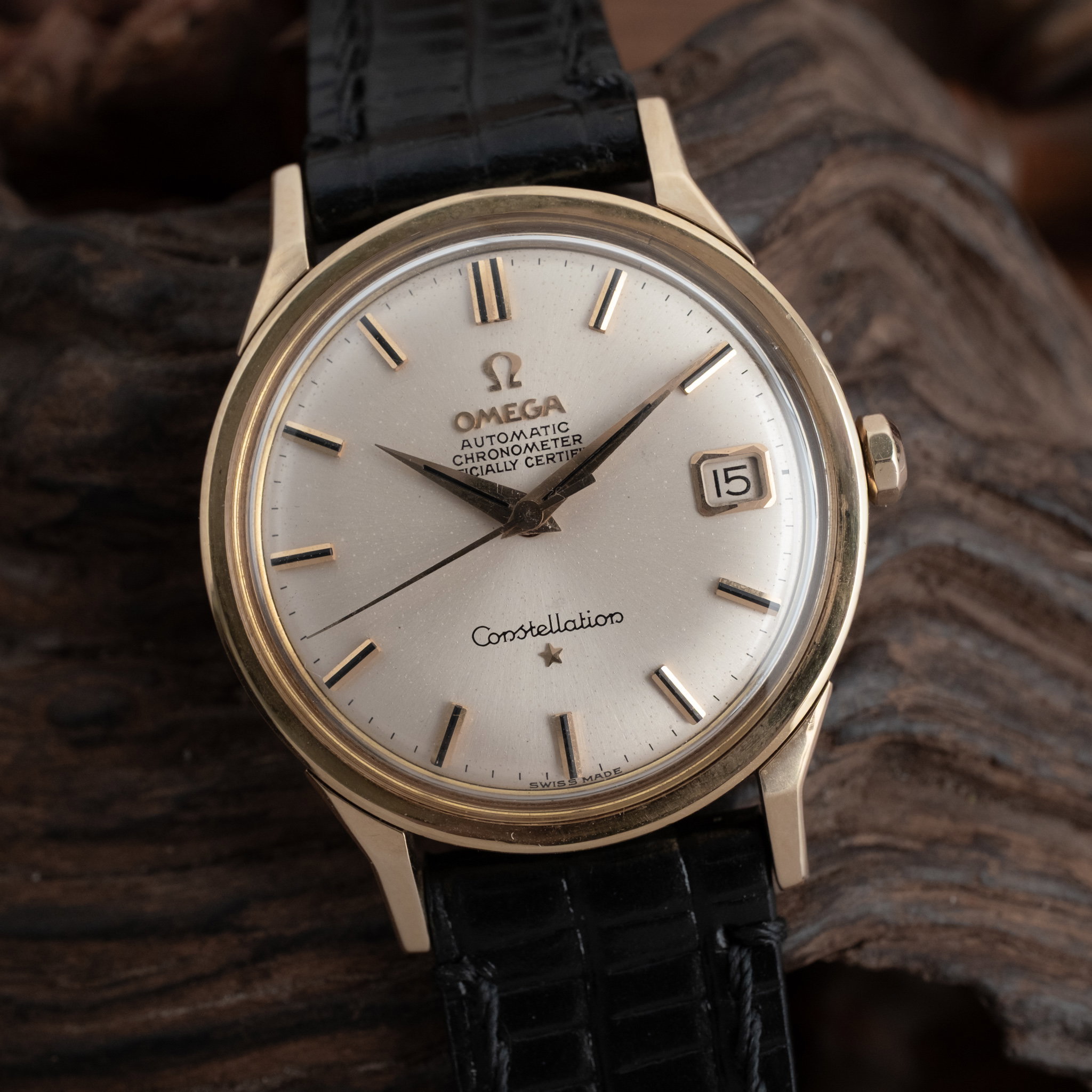 Omega - Constellation Chronometer '14k yellow gold' - No reserve price - 168.005/6 - Men - 1966