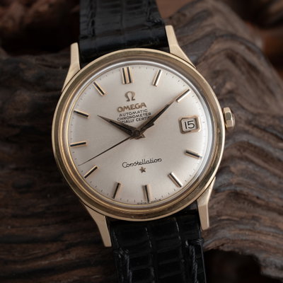 Omega - Constellation Chronometer '14k yellow gold' - Ohne mindestpreis - 168.005/6 - Herren - 1966