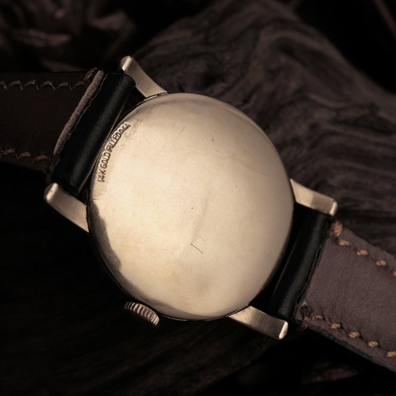 Omega Omega - Caliber 371 "14K GOLD-FILLED" - No reserve price - P 6240 - Men - 1951 vintage watch - image 9
