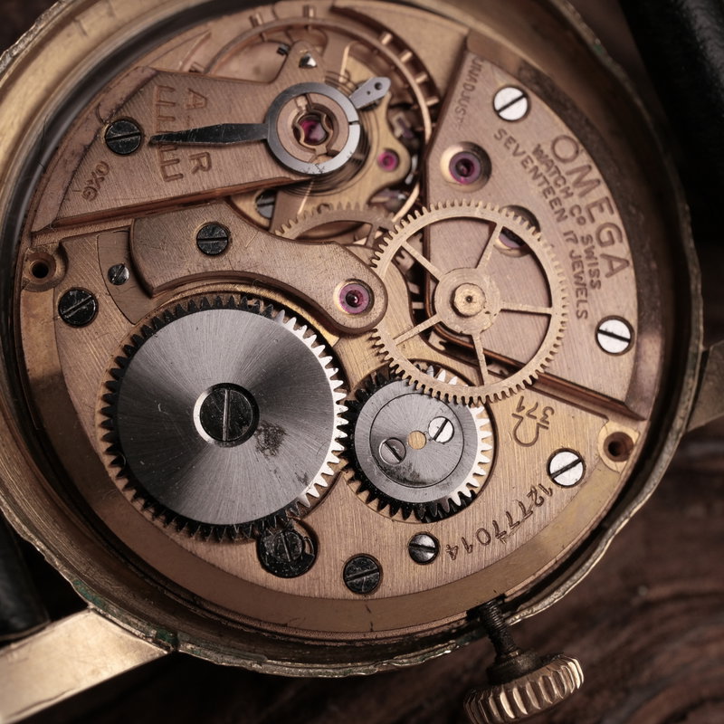 Omega Omega - Caliber 371 "14K GOLD-FILLED" - No reserve price - P 6240 - Men - 1951 vintage watch - image 17