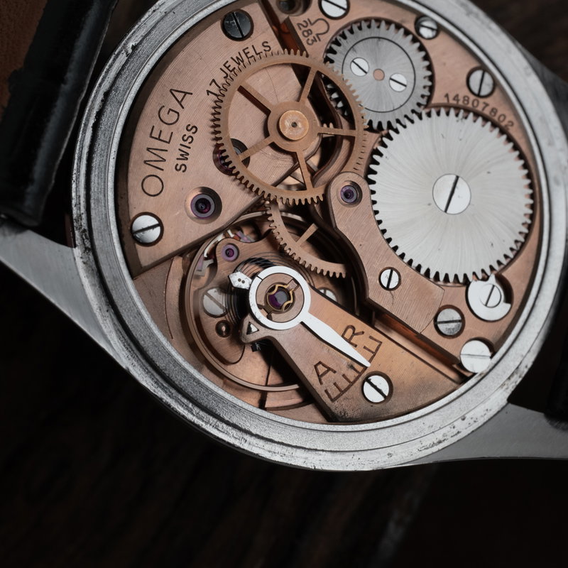 Omega Omega - Caliber 283 - Senza prezzo di riserva - 2760-10 SC - Uomo - 1950-1959 vintage watch - image 14