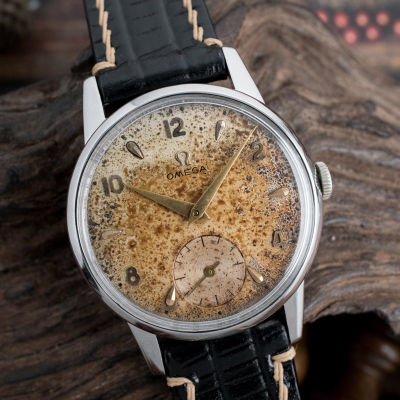 Omega Omega - Caliber 265 'Aged Patina' - No reserve price - 2495 17 - Men - 1950 vintage watch - image 1