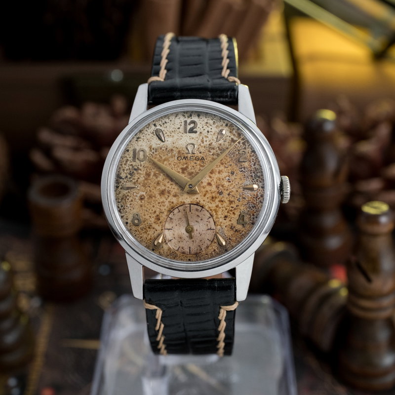 Omega Omega - Caliber 265 'Aged Patina' - No reserve price - 2495 17 - Men - 1950 vintage watch - image 2