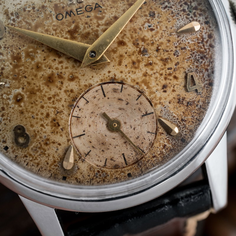 Omega Omega - Caliber 265 'Aged Patina' - No reserve price - 2495 17 - Men - 1950 vintage watch - image 10