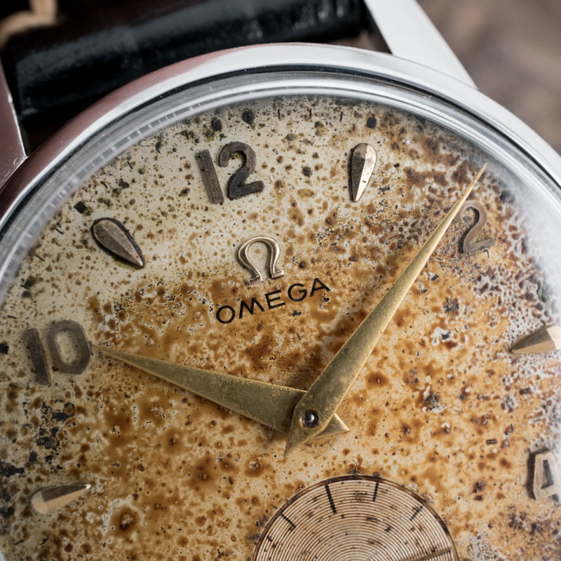 Omega Omega - Caliber 265 'Aged Patina' - No reserve price - 2495 17 - Men - 1950 vintage watch - image 12