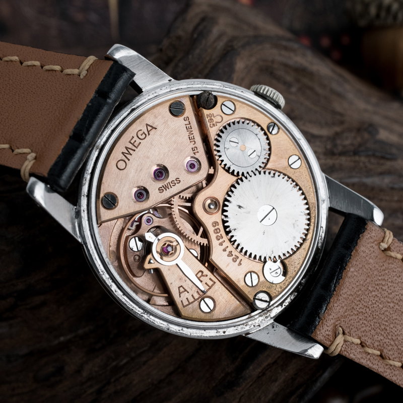 Omega Omega - Caliber 265 'Aged Patina' - No reserve price - 2495 17 - Men - 1950 vintage watch - image 15