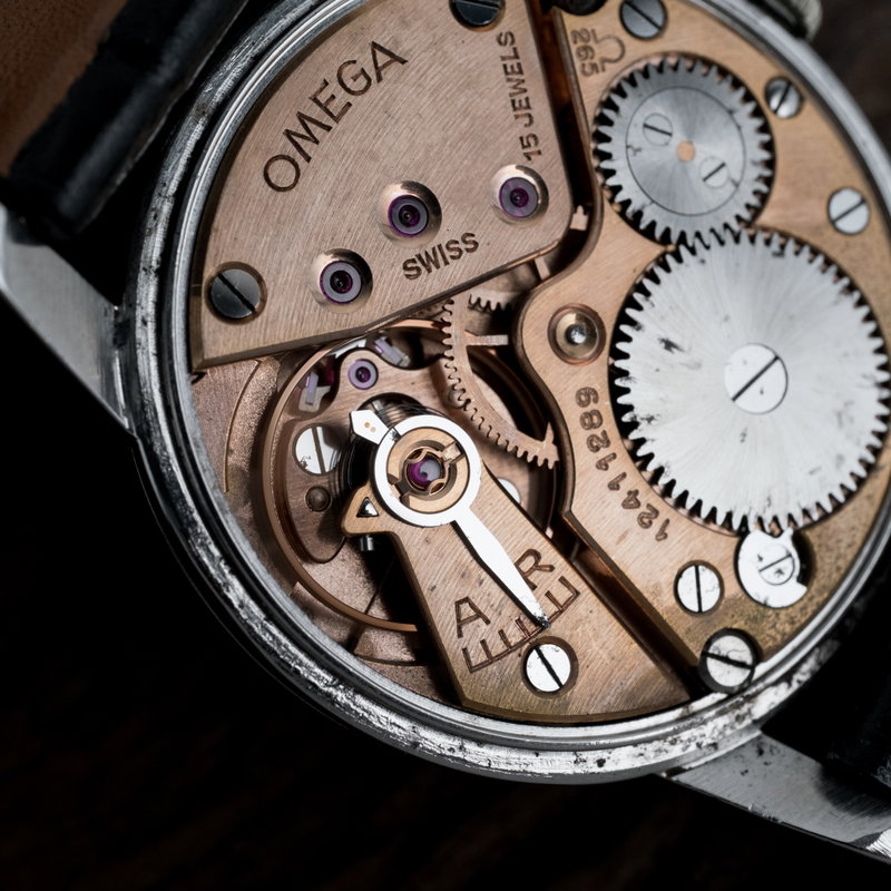 Omega Omega - Caliber 265 'Aged Patina' - No reserve price - 2495 17 - Men - 1950 vintage watch - image 17