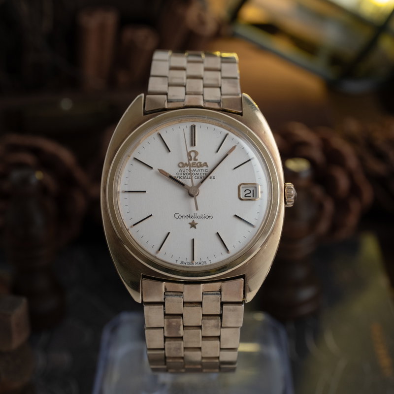 Omega Omega - Constellation C-Shape Chronometer - Sin precio de reserva - CD 168.017 - Hombre - 1966 vintage watch - image 1