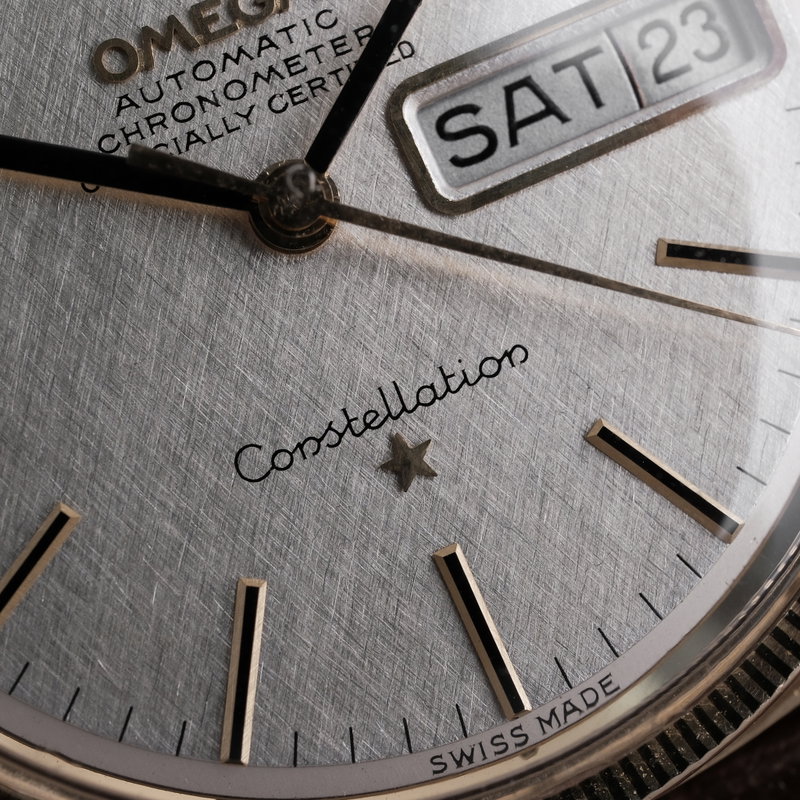 Omega Omega - Constellation C-Shape Chronometer 'Linen Dial' - CD 168.029 - Men - 1968 vintage watch - image 13