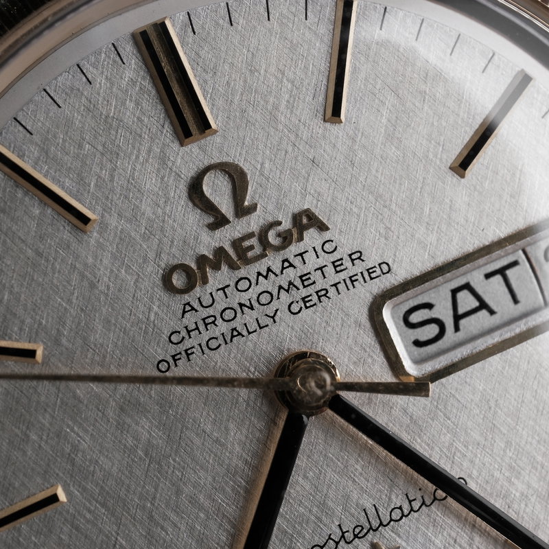 Omega Omega - Constellation C-Shape Chronometer 'Linen Dial' - CD 168.029 - Men - 1968 vintage watch - image 15