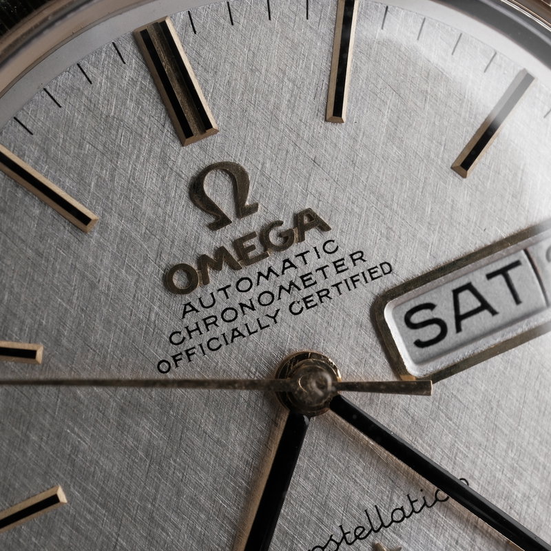 Omega Omega - Constellation C-Shape Chronometer 'Linen Dial' - CD 168.029 - Men - 1968 vintage watch - image 16
