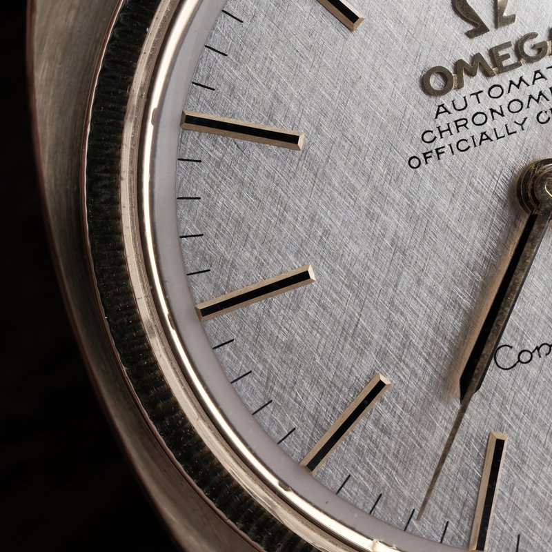 Omega Omega - Constellation C-Shape Chronometer 'Linen Dial' - CD 168.029 - Men - 1968 vintage watch - image 17