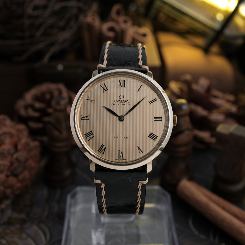 Omega Omega - De Ville Caliber 711 Champagne Roman Dial - Sin precio de reserva - 151.0039 - Hombre - 1968 vintage watch - image 1