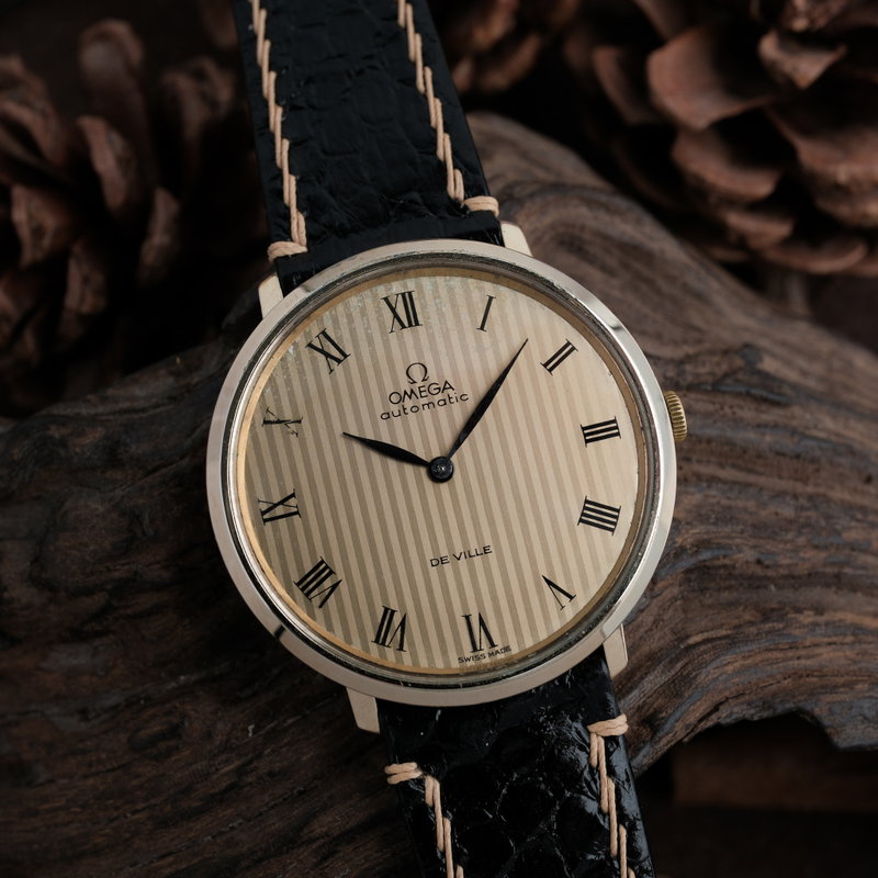 Omega Omega - De Ville Caliber 711 Champagne Roman Dial - Sin precio de reserva - 151.0039 - Hombre - 1968 vintage watch - image 8