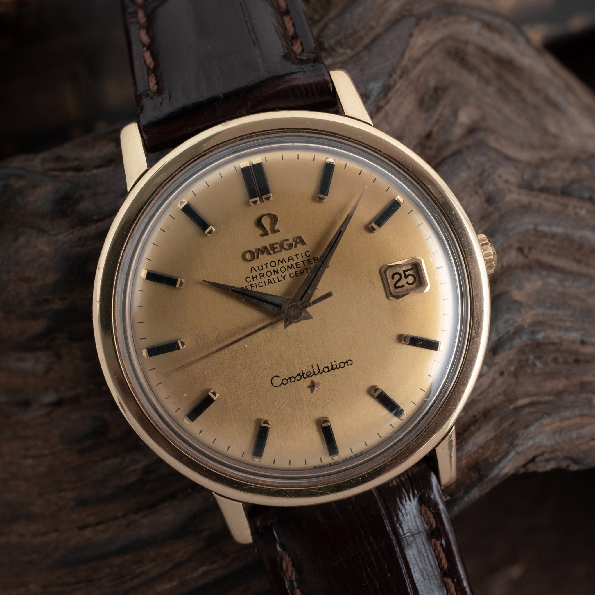 Omega - Constellation Chronometer '18K Gold' - 168004/14 - Men - 1967
