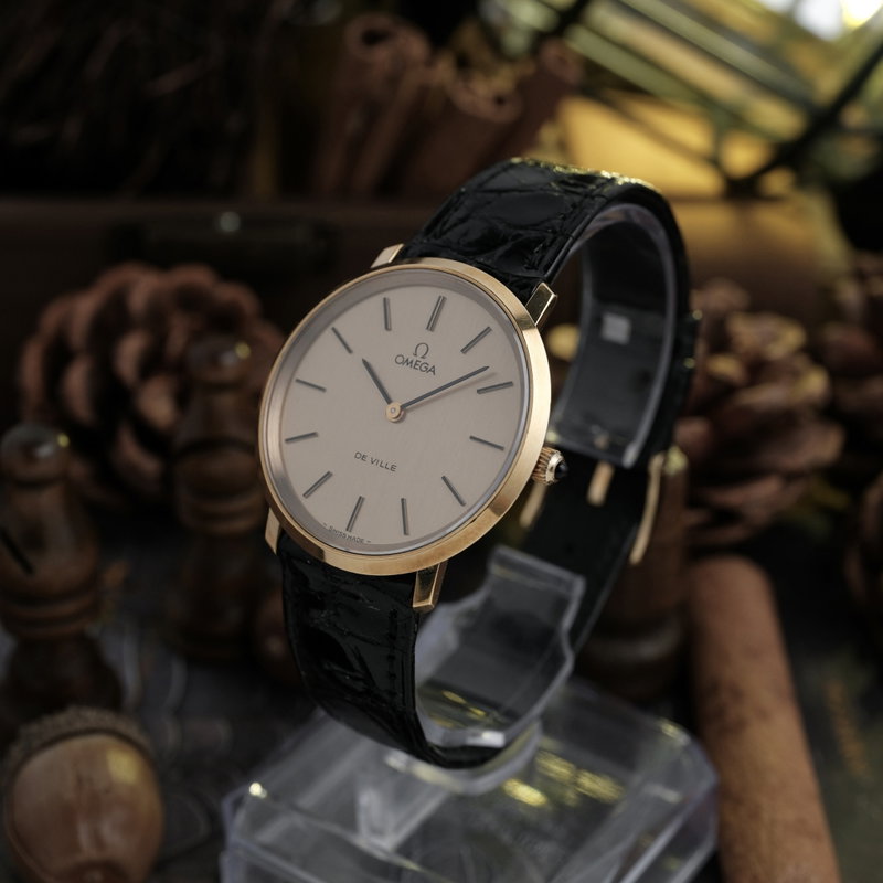 Omega Omega - De Ville Champagne Dial - Senza prezzo di riserva - 1950075.1 - Uomo - 1980-1989 vintage watch - image 6