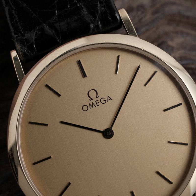 Omega Omega - De Ville Champagne Dial - Senza prezzo di riserva - 1950075.1 - Uomo - 1980-1989 vintage watch - image 4