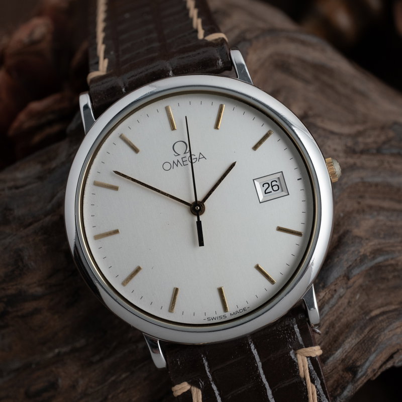 Omega Omega - De Ville - Sans prix de réserve - 196 0312.1 - Homme - 1990 vintage watch - image 1