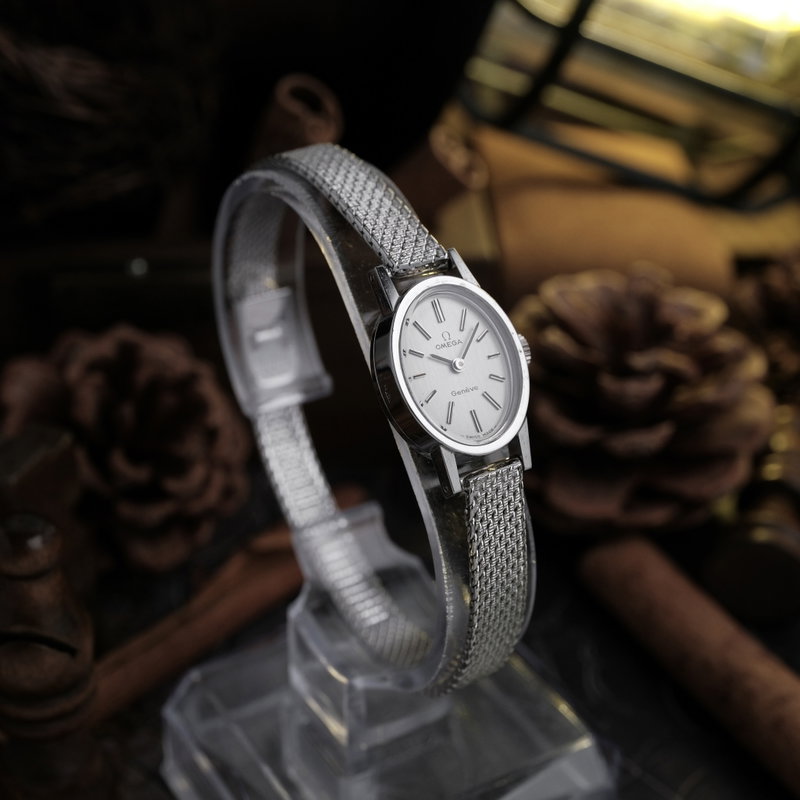 Omega Omega - Genève Brushed Dial - Ingen mindstepris - 511.363 - Kvinder - 1970 vintage watch - image 4