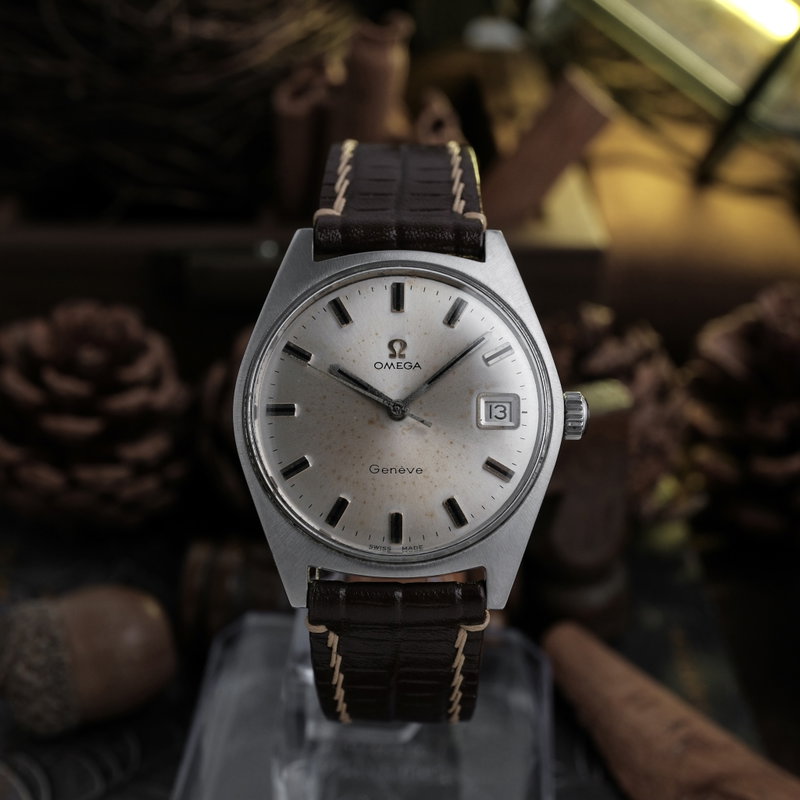 Omega Omega - Genève Caliber 613 Date Tonneau - No reserve price - 136.041 - Men - 1969 vintage watch - image 1